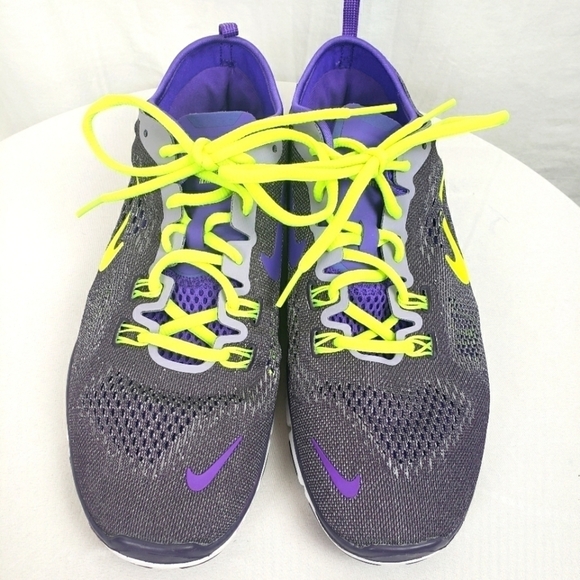Nike Free 5.0 Purple and Gray Running Shoes Sz 10 - Picture 3 of 8